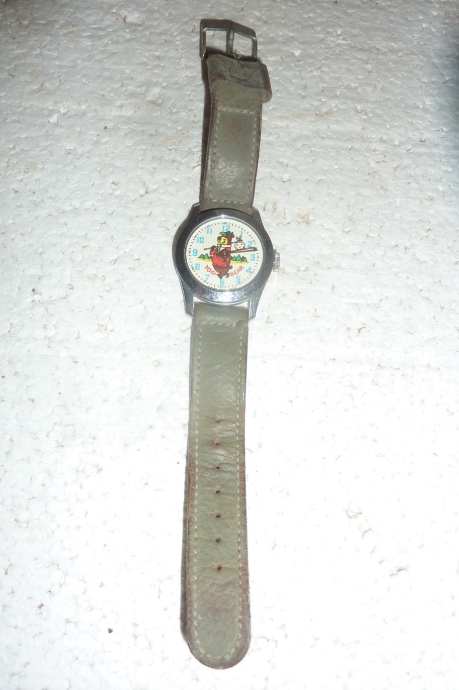Yogi Bear Bradley Swiss Watch Rare Vintage For Parts Repair S-30A