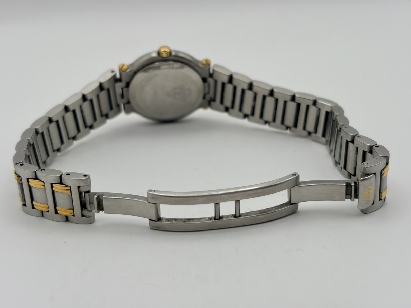 [Exc+5] Vintage GUCCI 9000L 25mm Black Dial Two Tone Quartz Women’s Watch