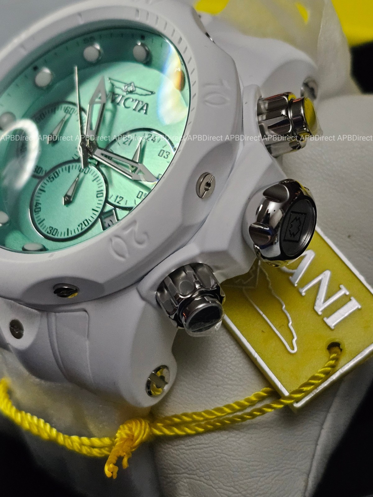Invicta – AQUA PLATED Venom PHANTOM – 54mm AQUA Blue Chronograph – Mens Watch