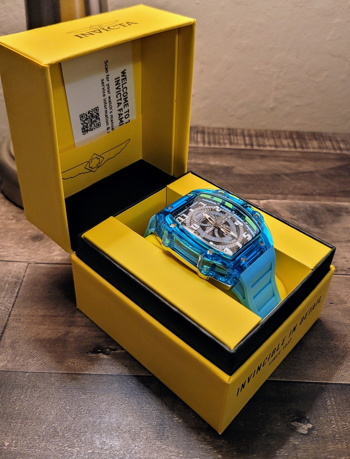 🔵 Watch Invicta 48444 Invicta Racing Man 48.50mm Plastic