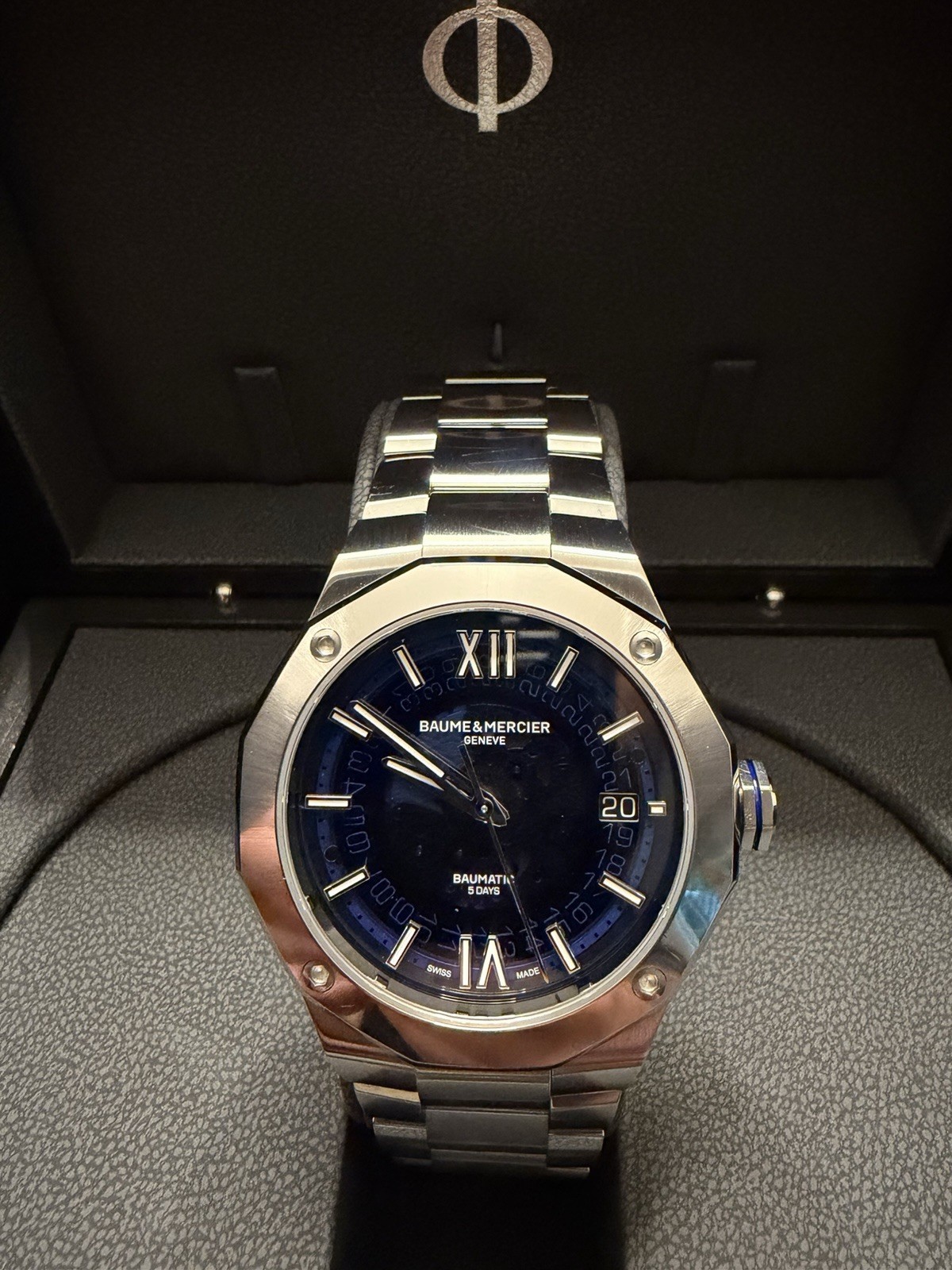 Baume & Mercier Riviera Blue Men’s Watch – M0A10620
