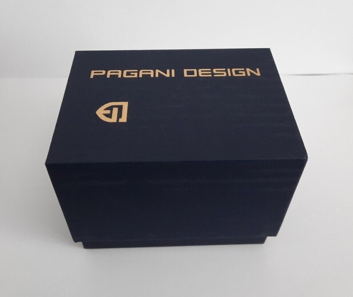 Pagani Design 1701 40mm Moon Chronograph AR Sapphire 10ATM Lumed Date Seiko VK63