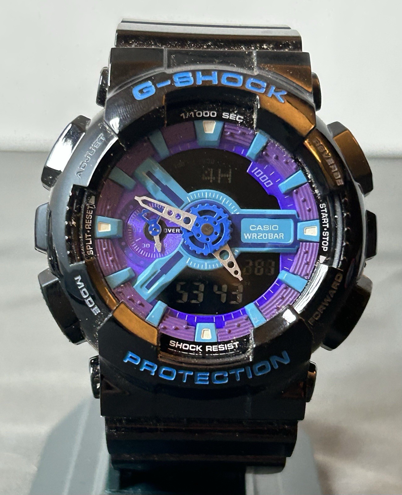 CASIO G-SHOCK G-Shock GA-110HC-1ADJF Black Purple Casio WR20BAR