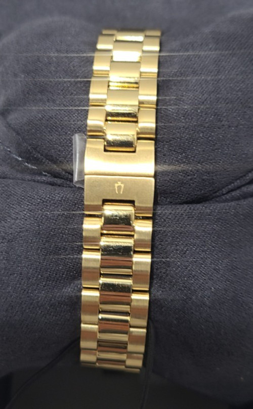 Bulova 98L315 Crystal Pave Gold-Tone Women’s Dress Watch
