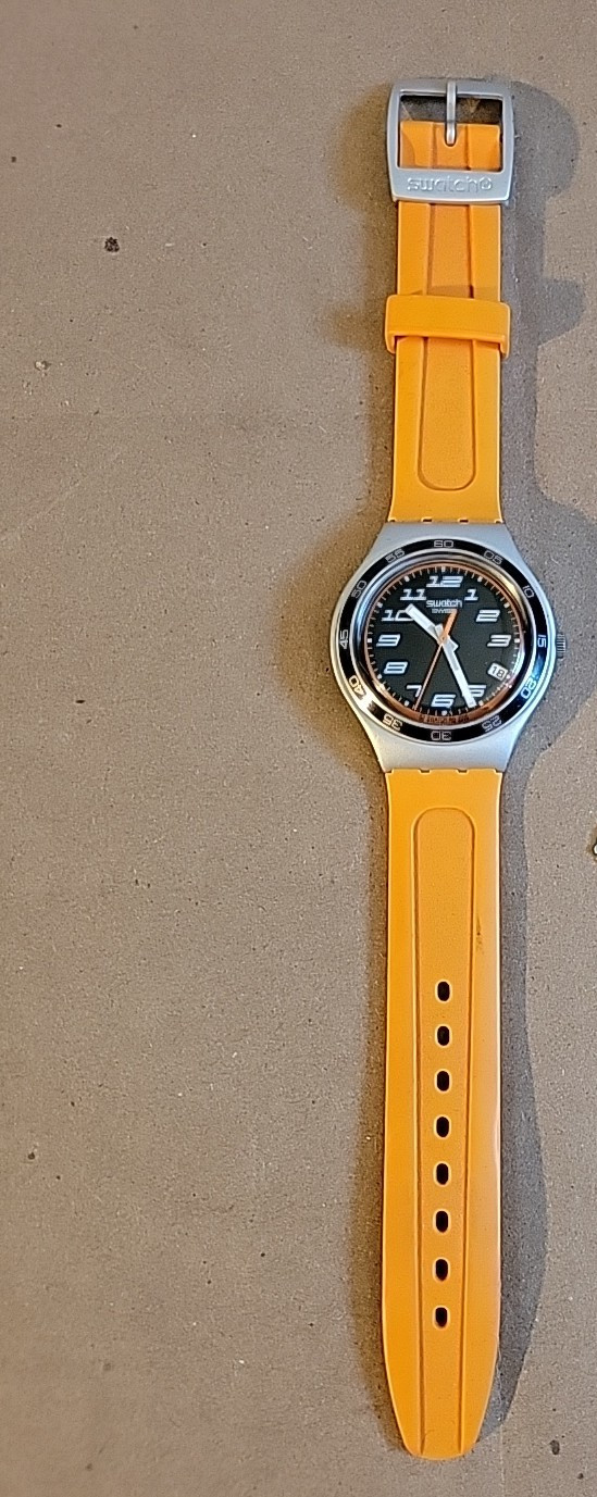 Swatch Watch JUNGLE JOY YGS4029 2007 Irony Big Designed by Walter Garro ANALOG