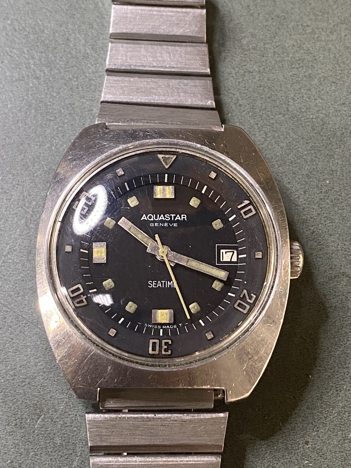 Aquastar 1000 1970s Gents Diver