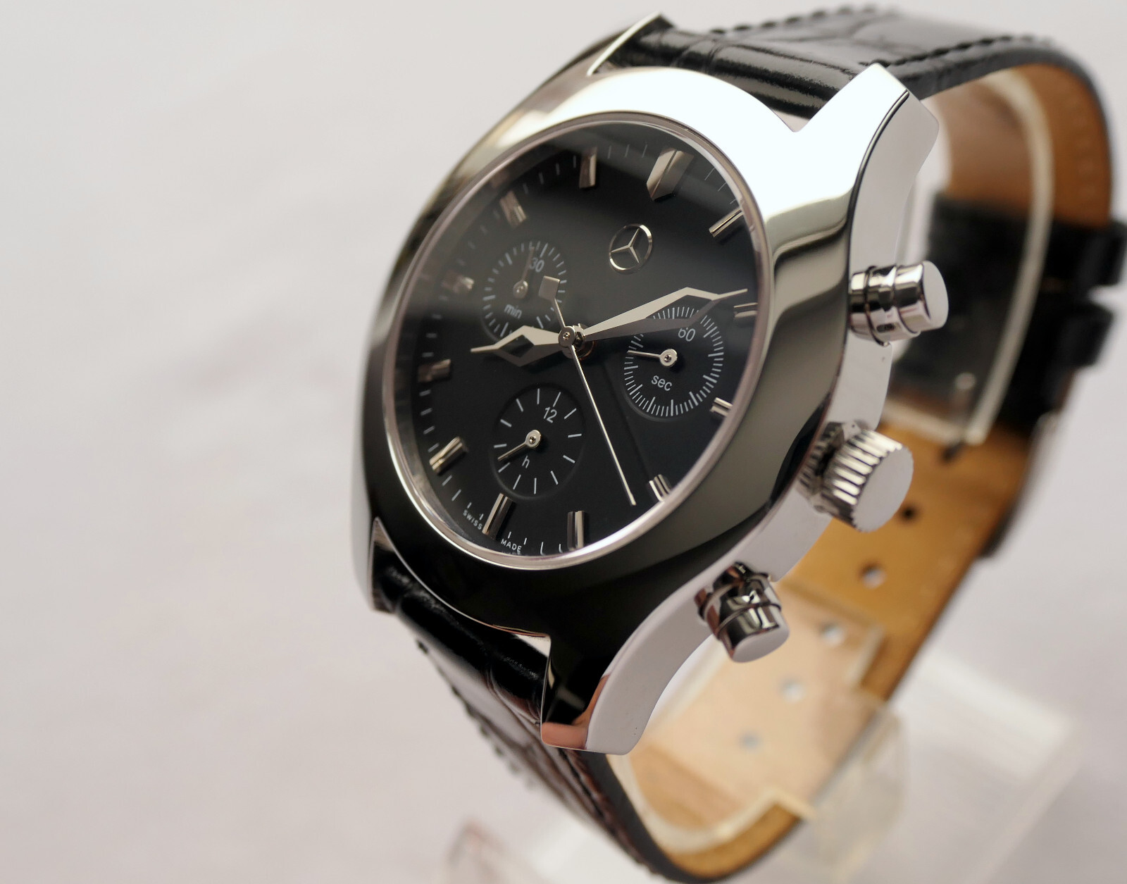 Mercedes Benz Classic Business Sport Accessory Swiss Luxury Chronograph Watch