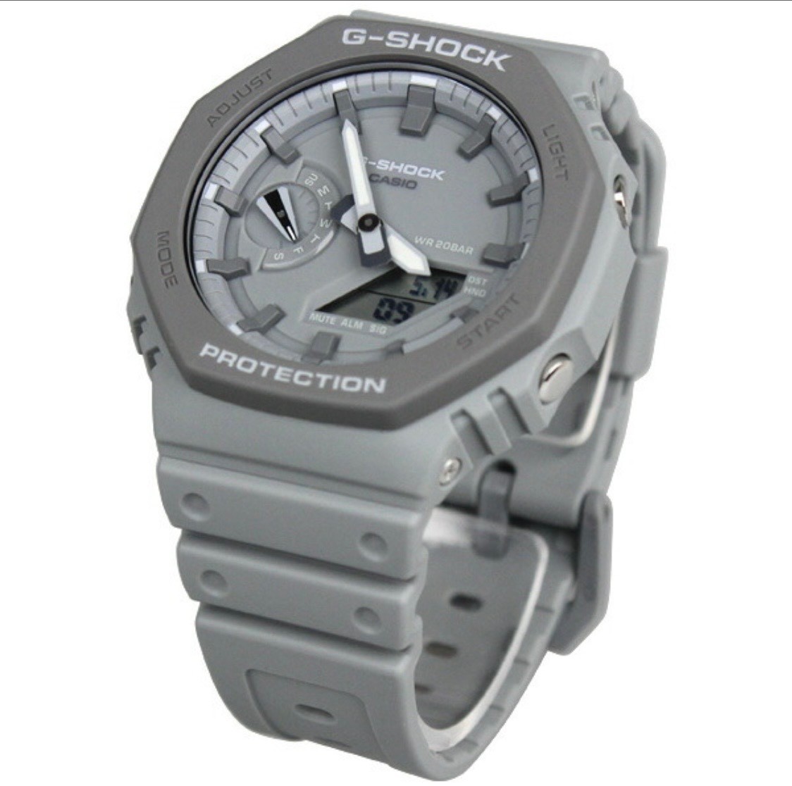【New】CASIO G-SHOCK Watch Men’s Gray GA-2110ET-8A Waterproof 【FROM JAPAN】