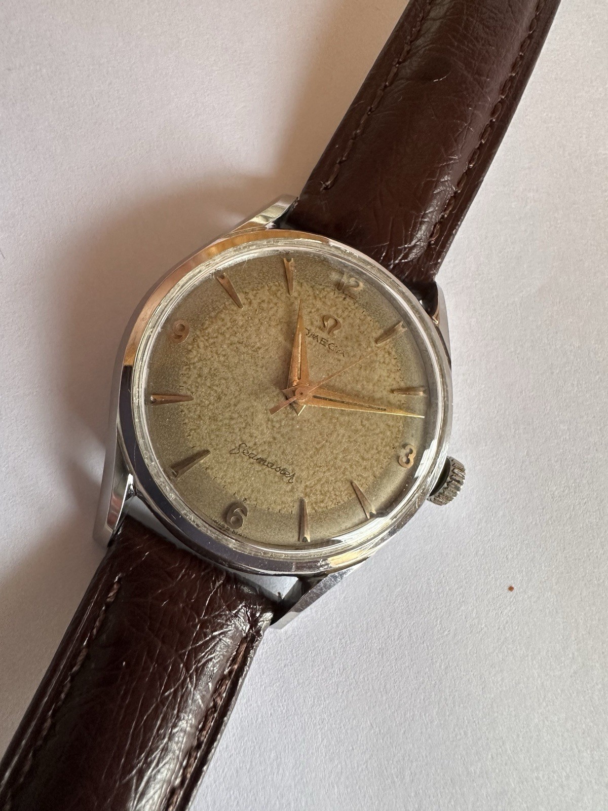 1956 Vintage Omega Seamaster Jumbo – Tropical Dial – 36mm – Model 2892 – Cal 284