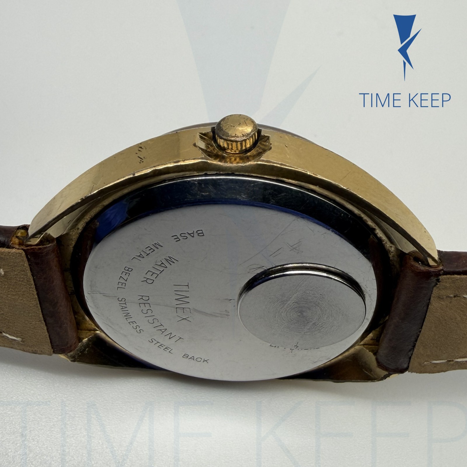 Vintage 1972 Timex Men’s Time Machine Quartz Wristwatch 40mm Works Great