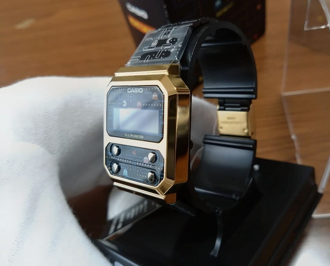 CASIO A100WEPC-1BJR Pac-Man Collaboration Digital Watch Limited Edition Japan