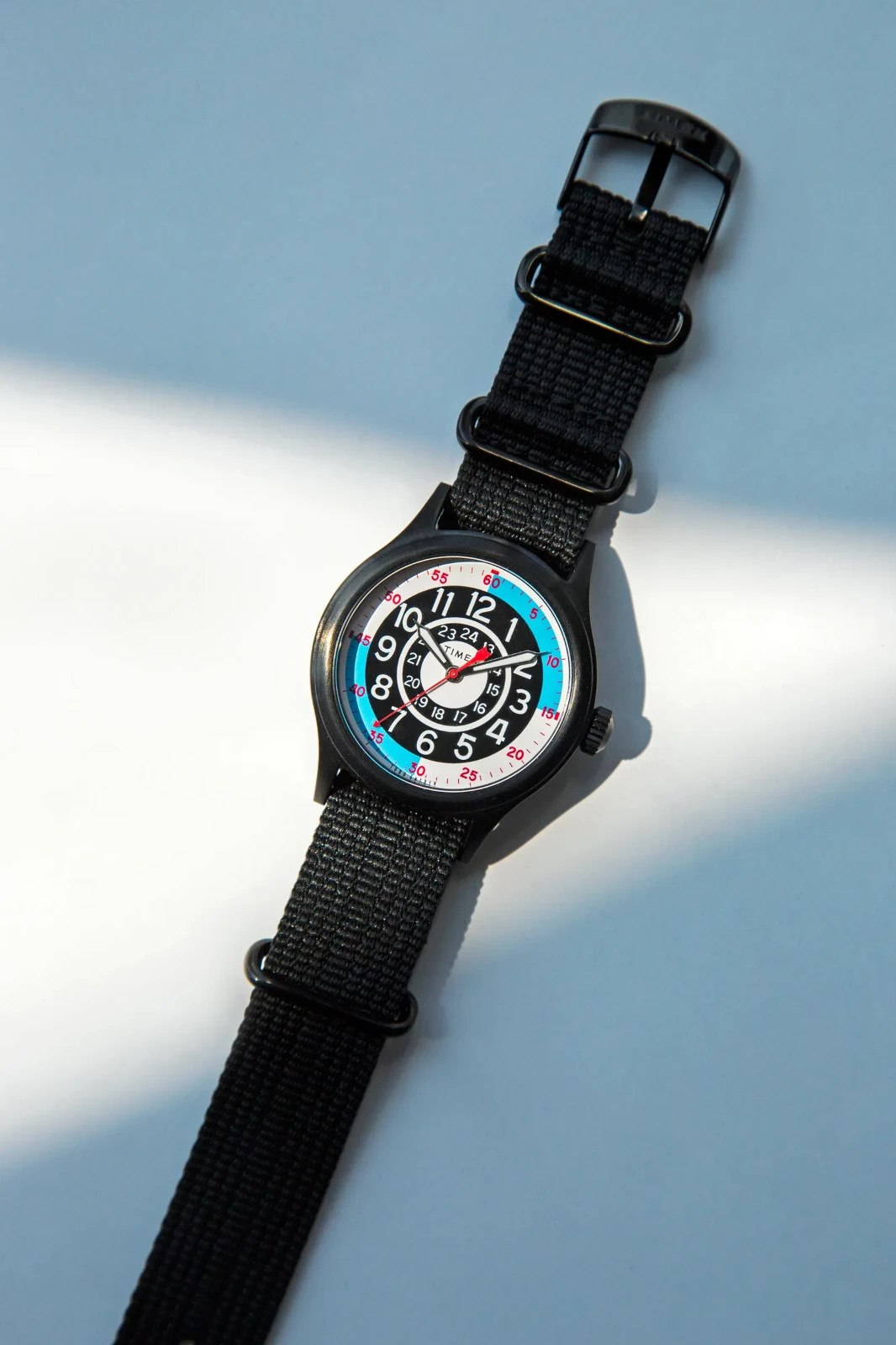 Timex x Todd Snyder Black Jack Wristwatch Quartz Black Textile Band 50m