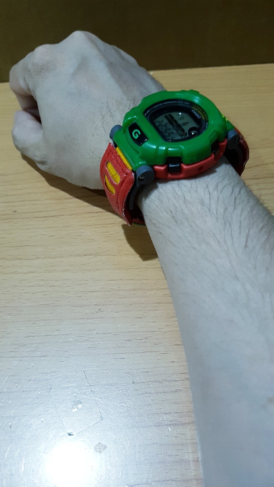 Vintage G-Shock DW-002BM Reggae Jamaica Rasta Bob-Marley Japan Limited