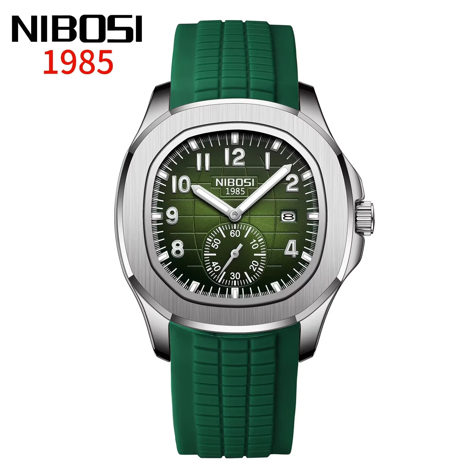 NIBOSI Sport Watch Luxury AQUANAUT Quartz Watches for Waterproof Luminous Aut