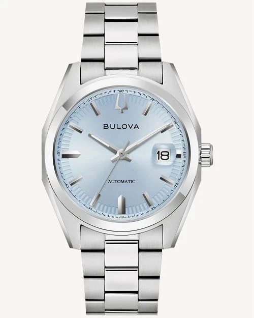 *BRAND NEW* Bulova Surveyor Light Blue Dial Stainless Steel Men’s Watch 96B469