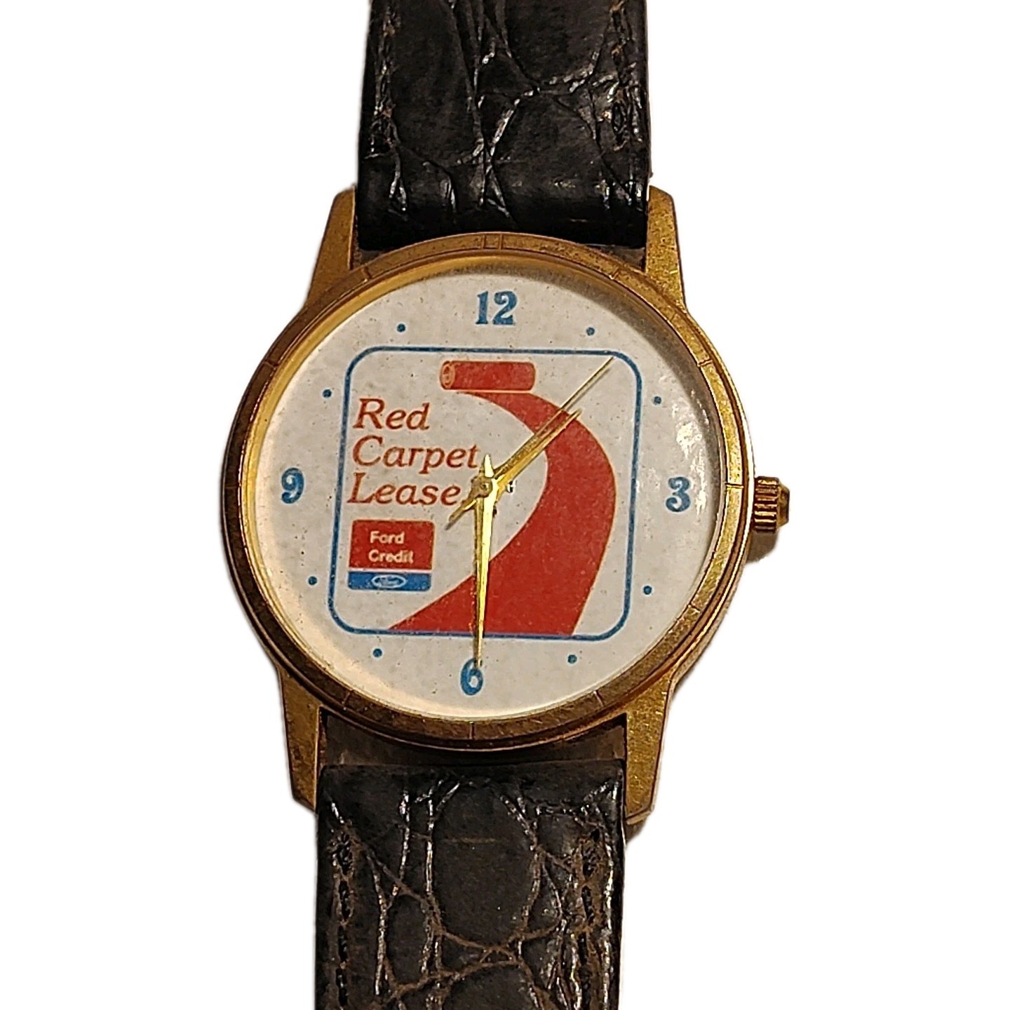 Rare Vintage Ford Credit Red Carpet Lease Advertisement Image Watches Inc Japan