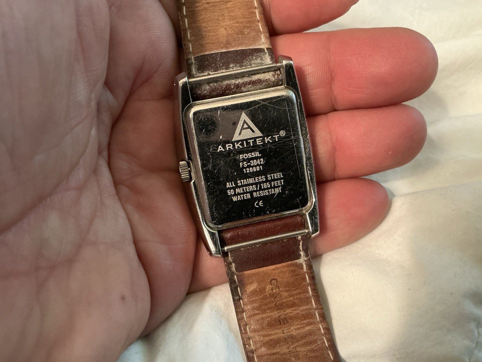Fossil Watch Arkitekt FS-3042 Men Watch New Battery July 5th 2026