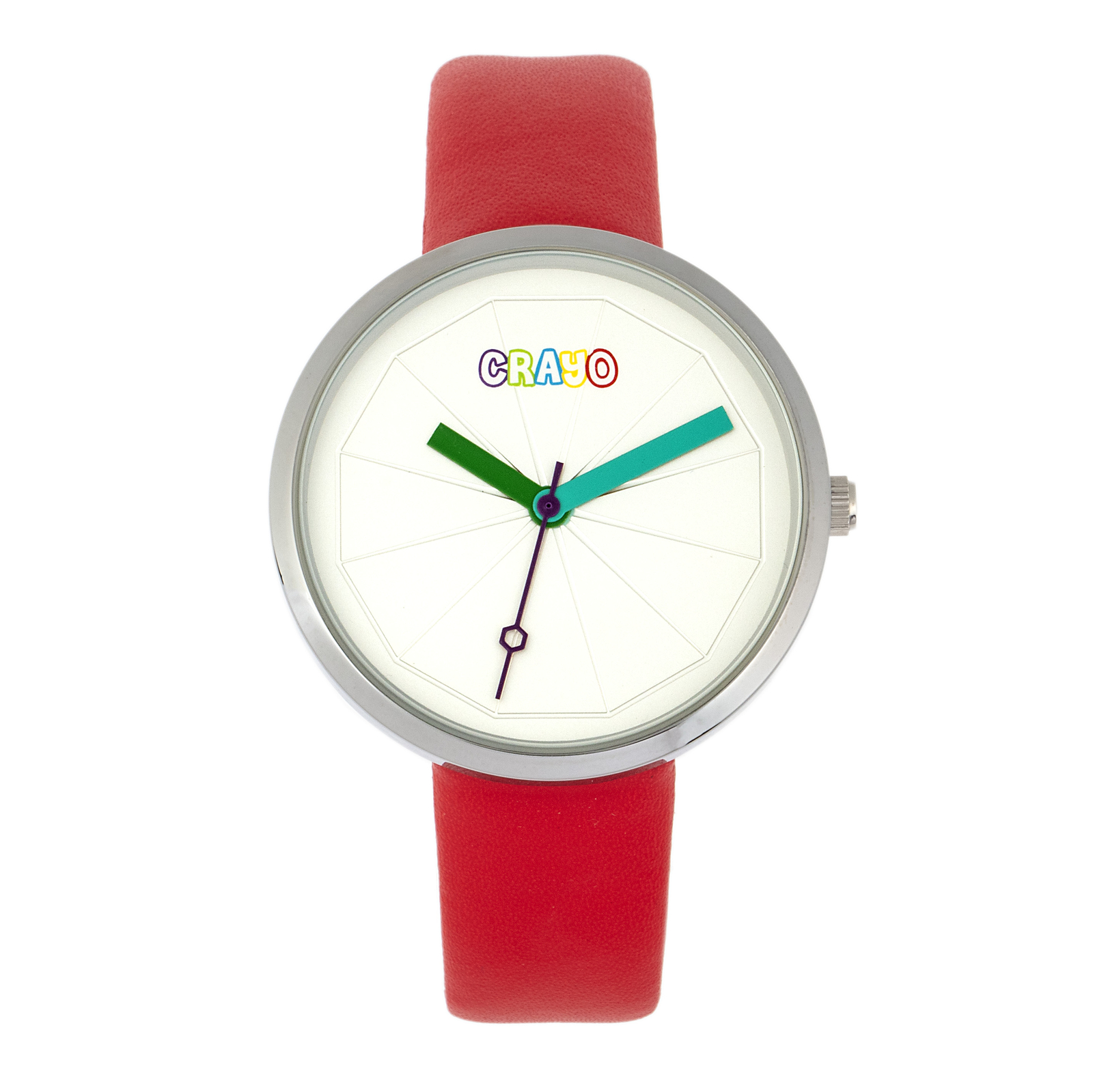 Crayo Metric Unisex Watch – Red
