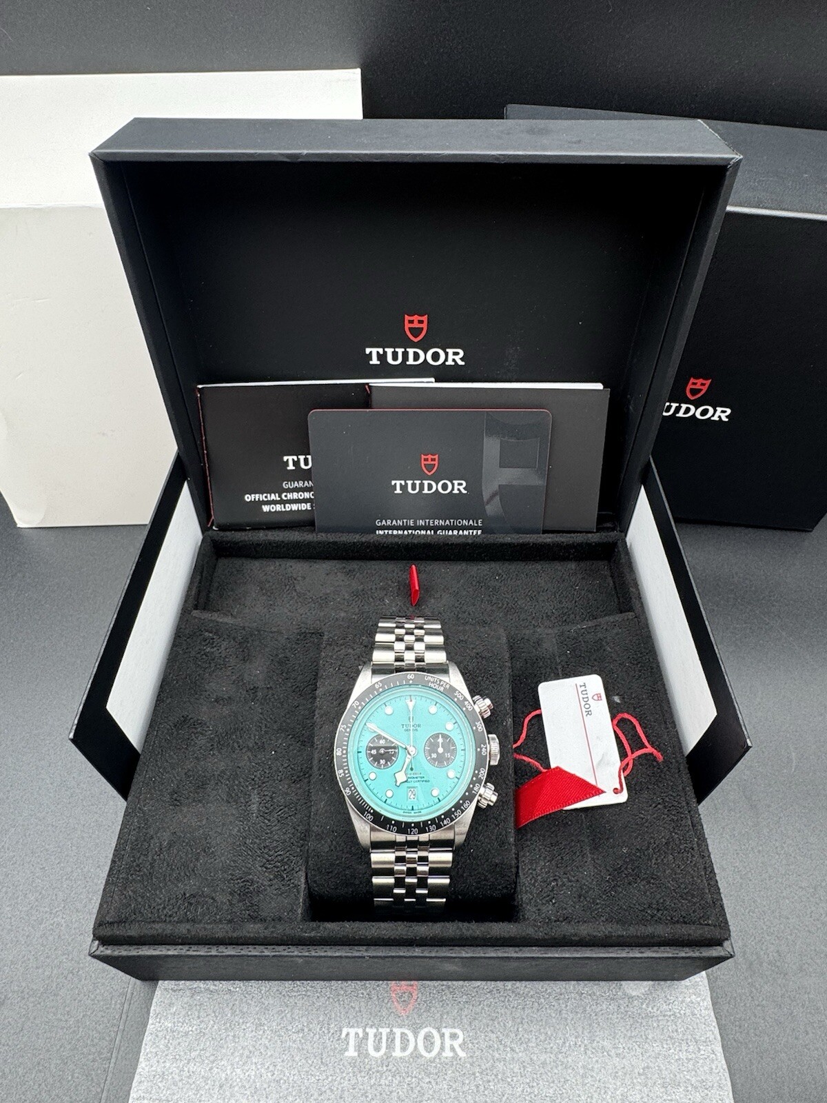 2025 Tudor Black Bay Chrono 41mm Blue Flamingo Steel JUBILEE 79360-0024 NEW
