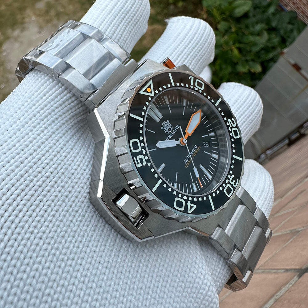 STEELDIVE SD1969 — 1200M NH35 Automatic Cushion-Case Dive Watch
