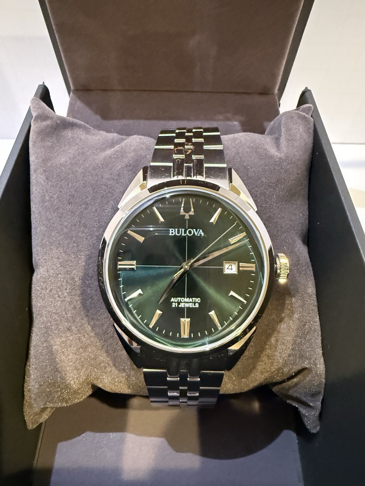 Bulova Sutton Emerald Green 96B424