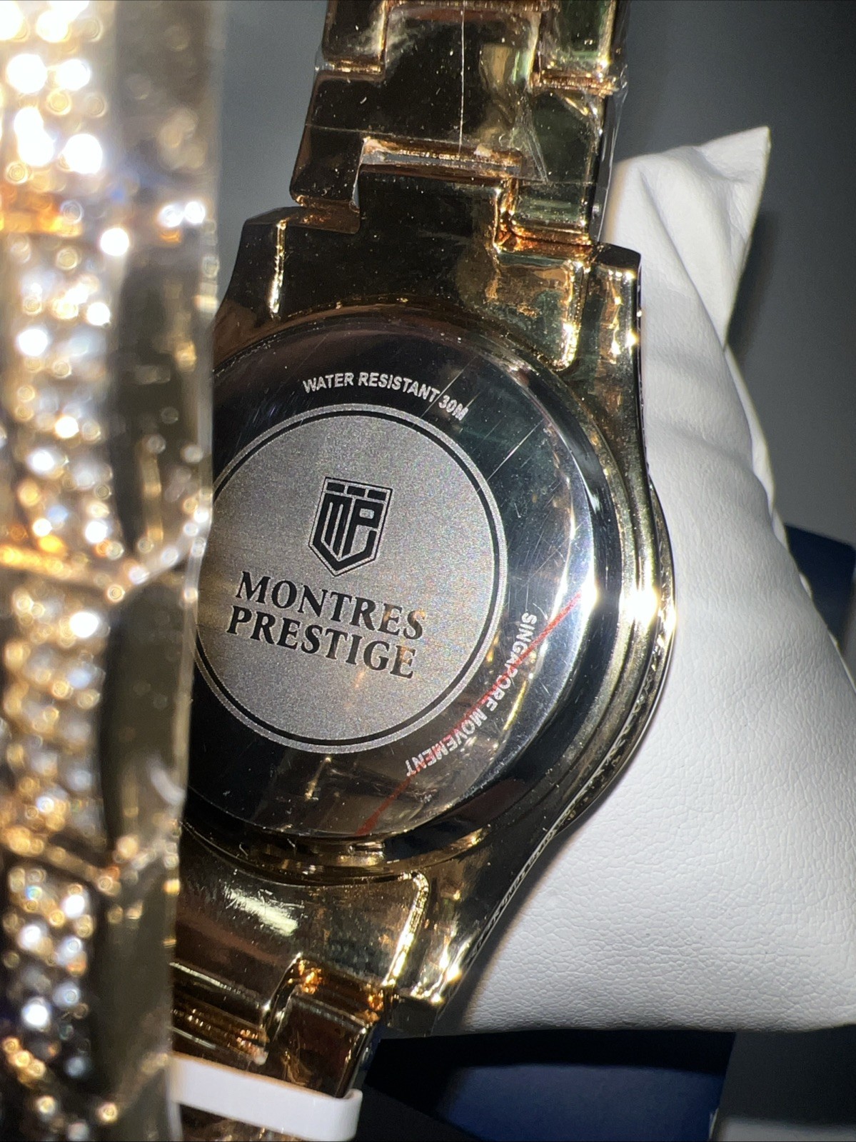 Montres Prestige After Dark X Invicta Men’s Watch – 44mm, Gold (MPW-0167)