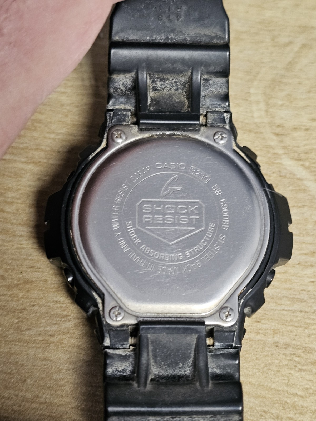 Casio G-Shock DW-6900BB 3230 All Black Stealth Digital Watch 200M