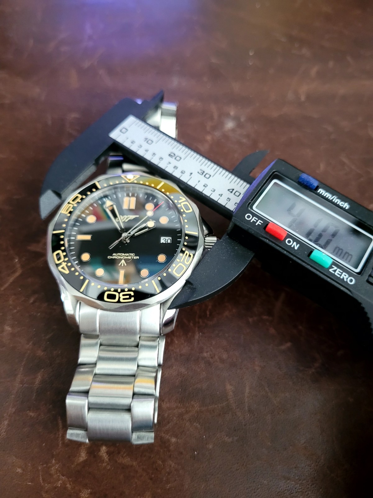 Automatic NH35 James Bond 007 Diver ‘No Time To Die’ Watch Seiko TMI