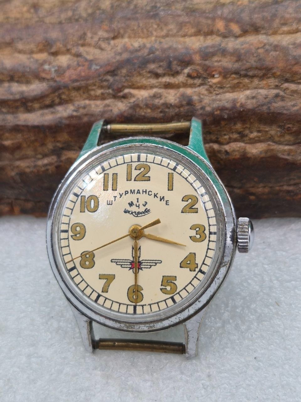 Shturmanskie Pobeda Kirovskie watch 1 MChZ 1950s USSR #2. Serviced.