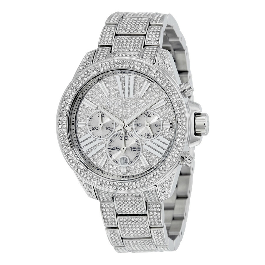 Brand New Michael Kors Wren Chronograph Stainless Steel Watch MK6317