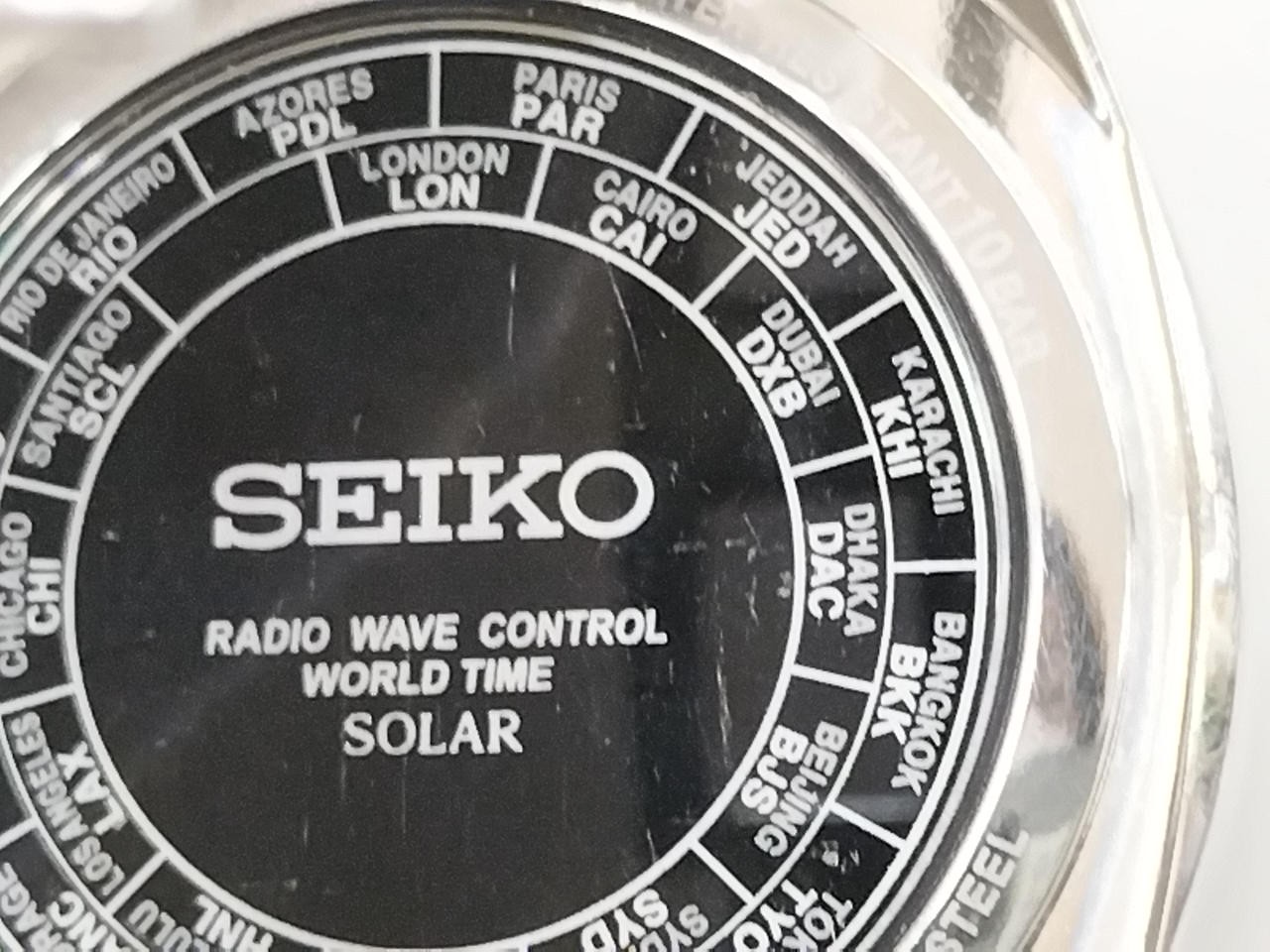 SEIKO Astron SAGA145 8B54-0AW0 GPS Solar Mens Watch Titanium Stainless Steel