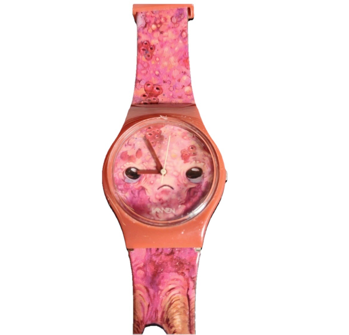 Chris Ryniak Limited Edition Vannen Artist Watch Red The Order of Things swatch