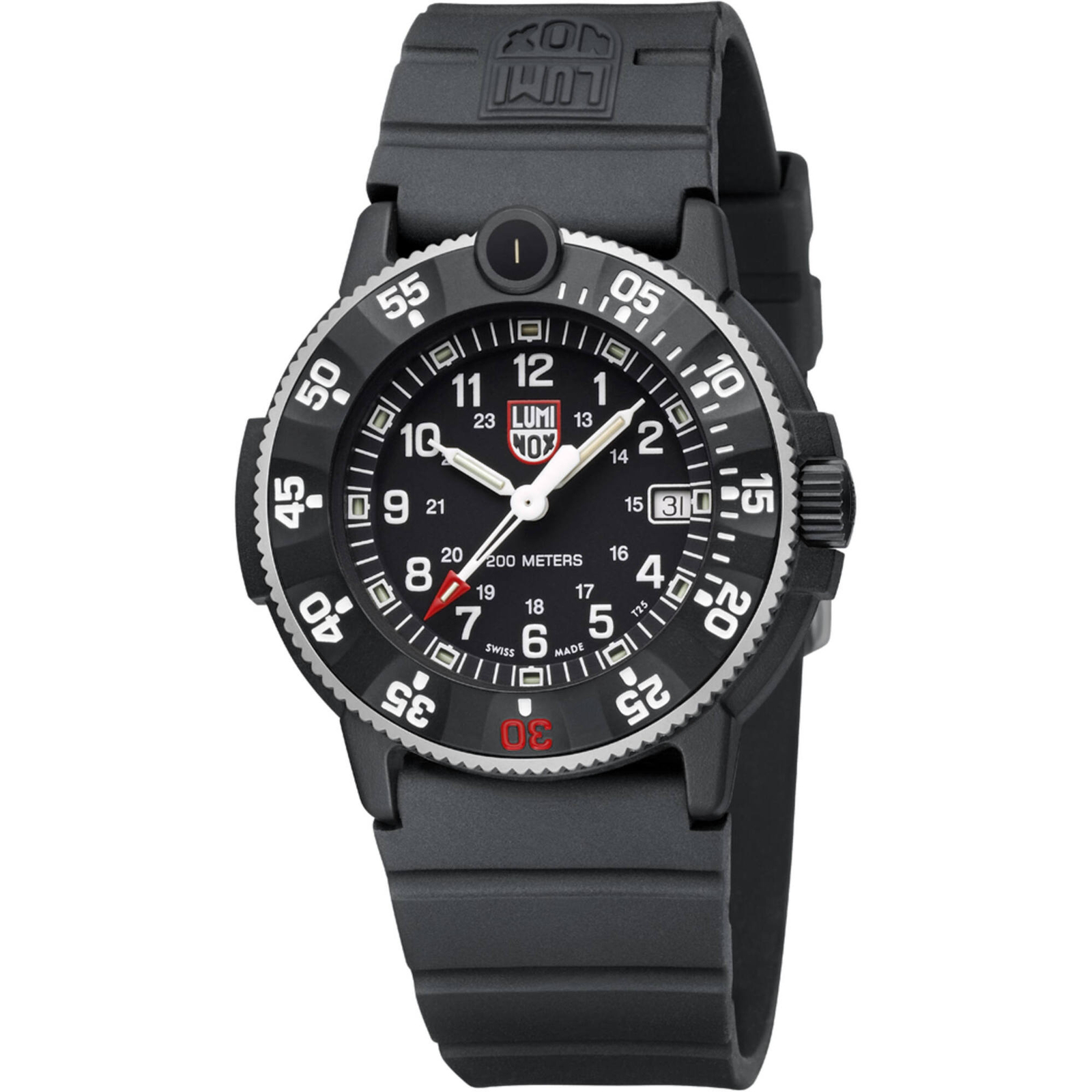 Luminox Men’s Watch Navy Seal Original Black Dial Quartz Rubber Strap XS.3001.H