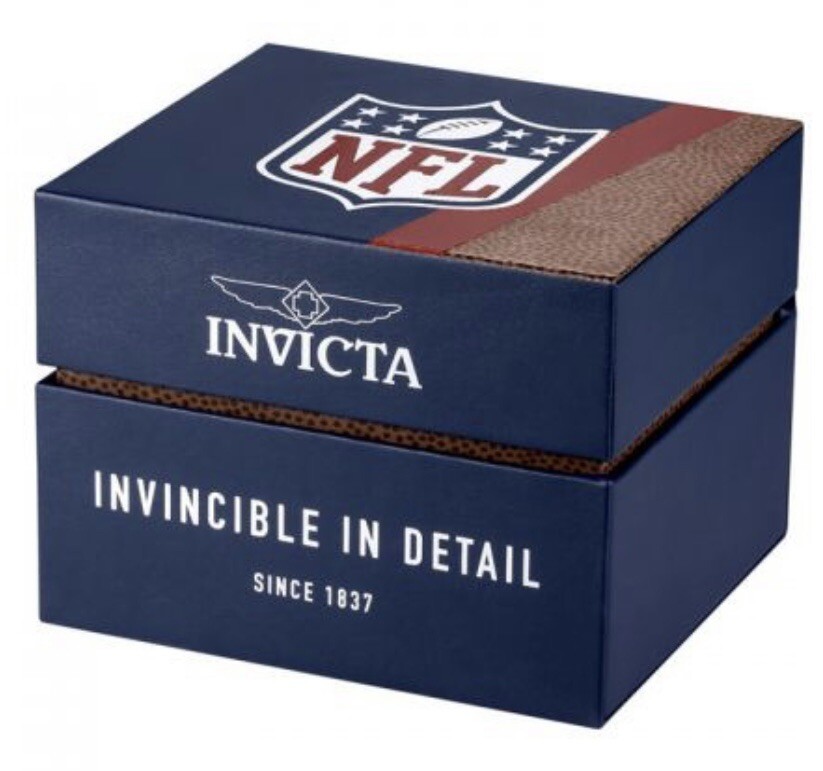 Invicta NFL New York Giants 52mm Quartz Chrono Last One! # 41987