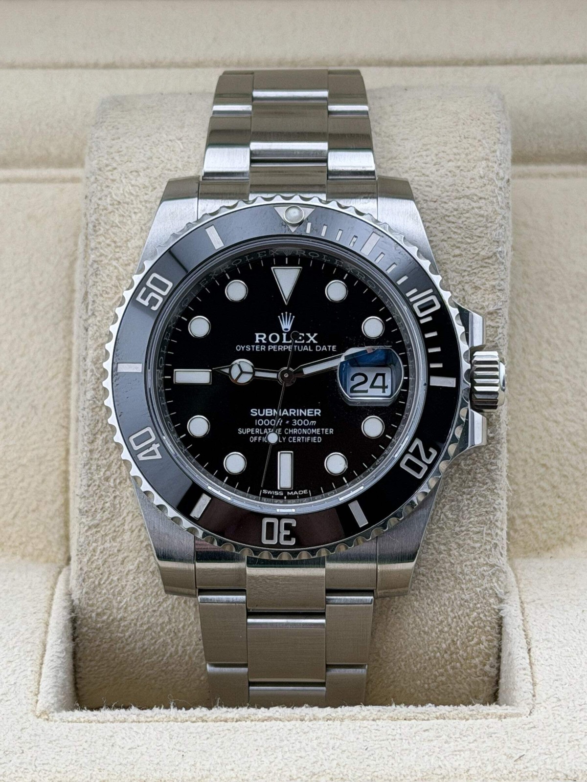 2020 Rolex Submariner Date 116610LN 40mm Stainless Steel Oyster – Pre Owned Box