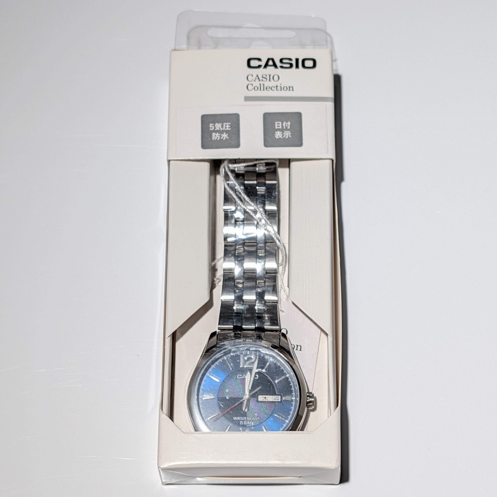 Casio MTP-1335 Analog Watch White Dial Silver – Plumtree