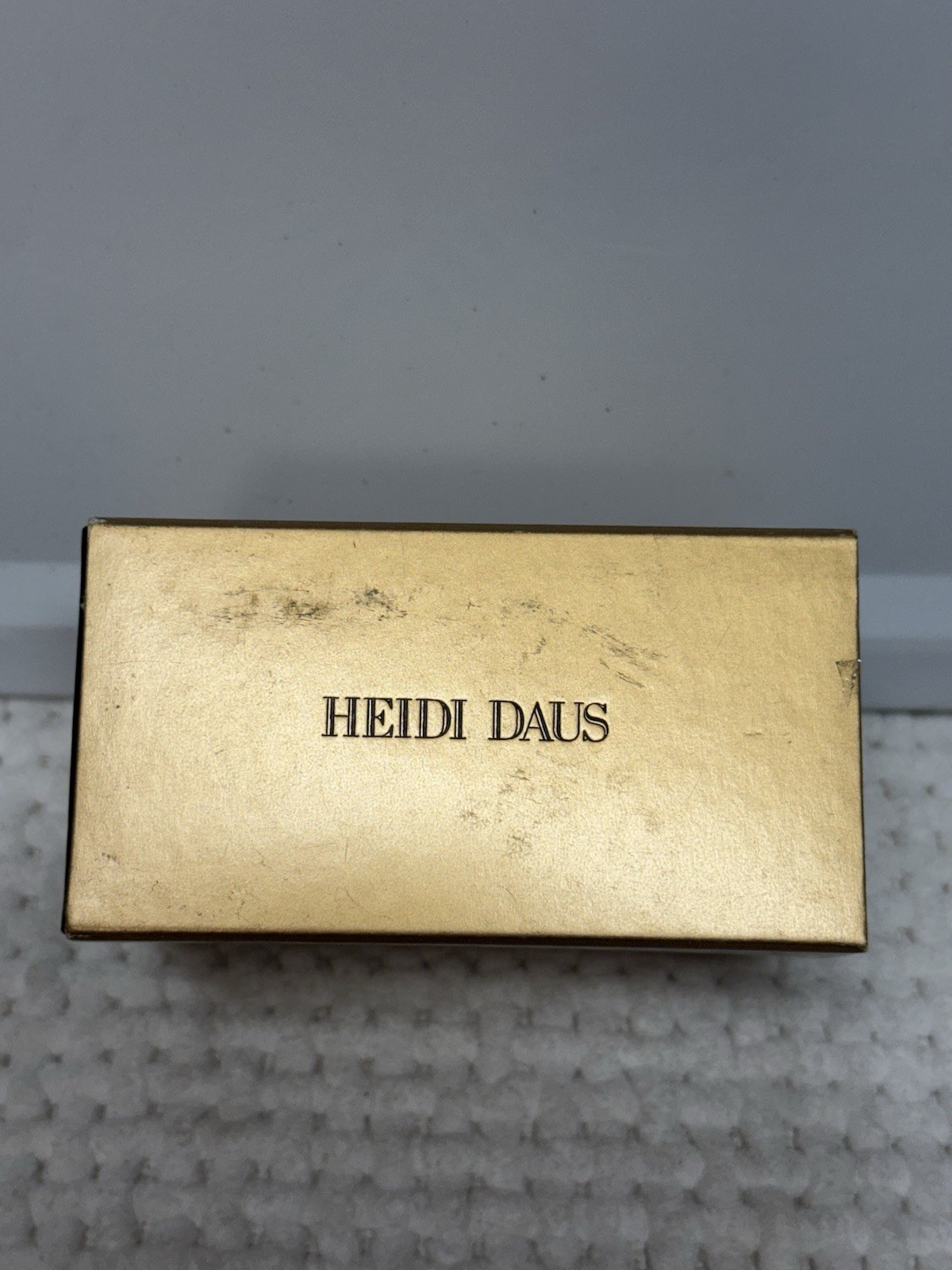 Heidi Daus Blue Crystal Designer Watch Quartz Multicolor Rhinestones NO BATTERY