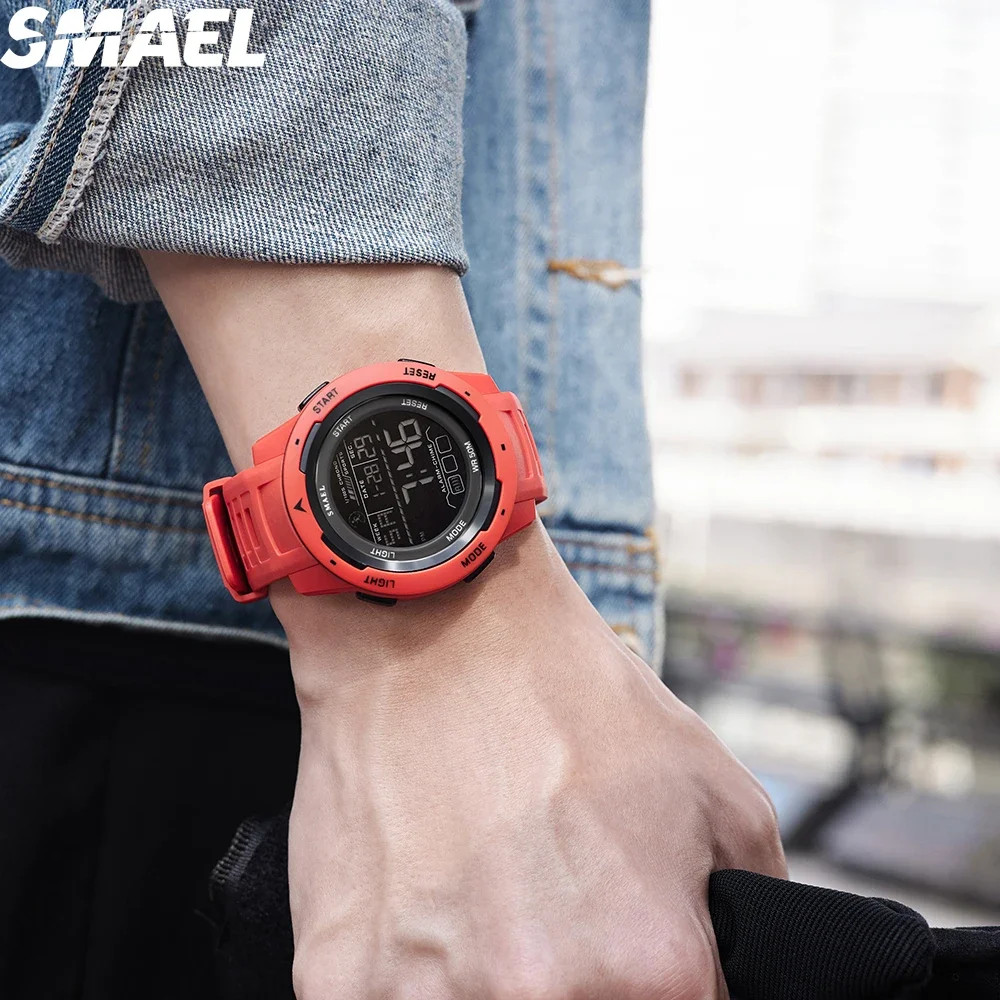 Waterproof 50M LED Wrist LED Digital Sports Watches