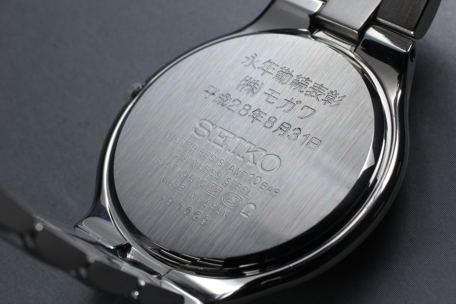 2005【Near MINT w/ Box】SEIKO Dolce 8J41-0A10 White Dial Quartz Men’s Watch JAPAN