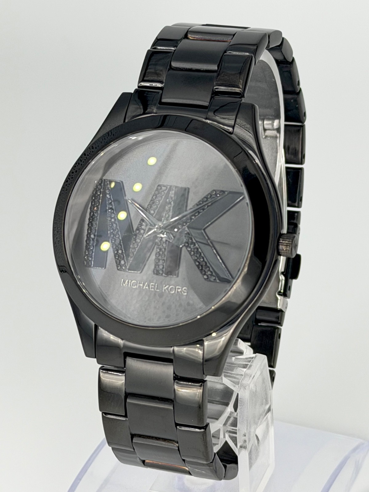 MICHAEL KORS Runway MK4734 Slim Blackout 42mm Unisex Watch