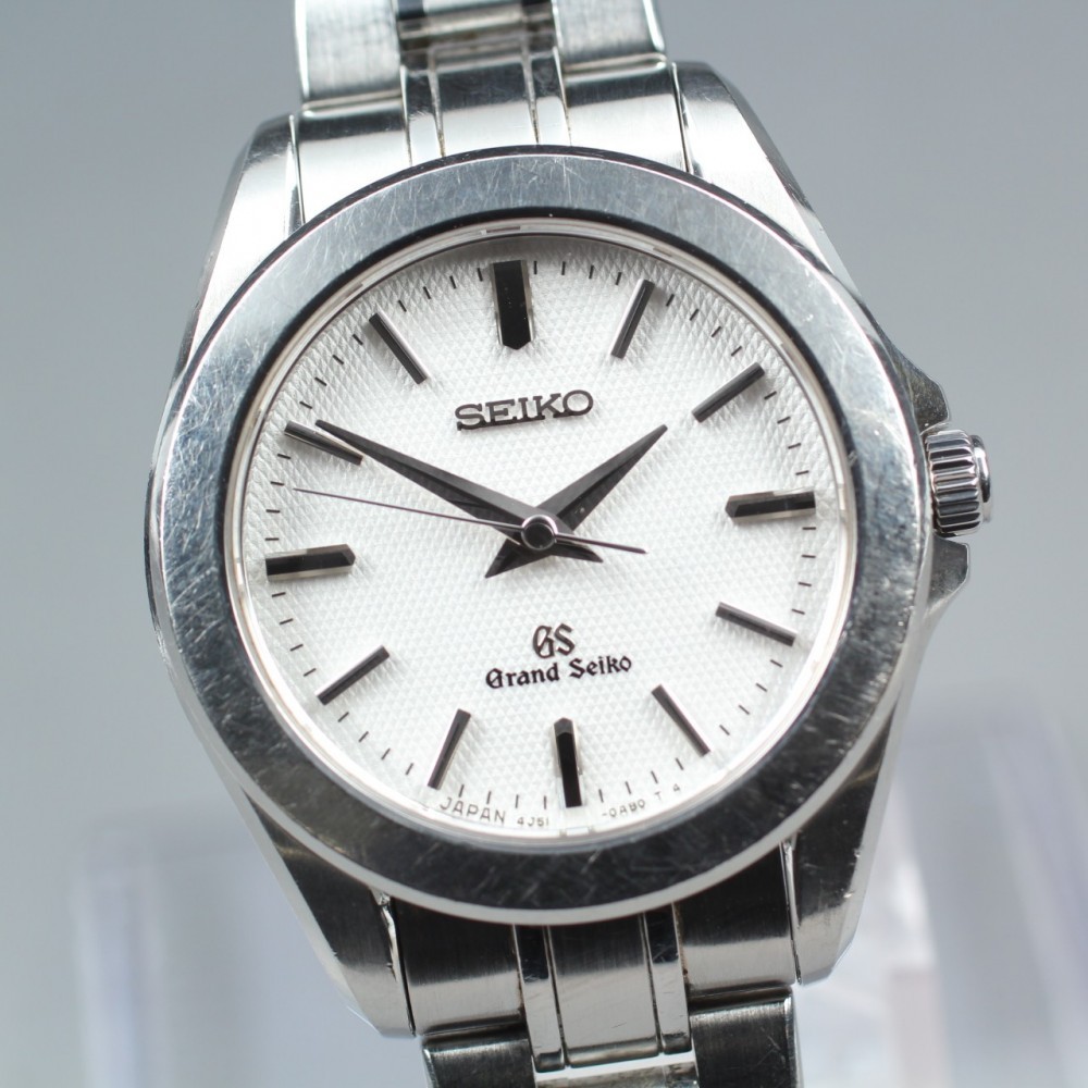 Near MINT Grand Seiko STGF043/4J51-0AB0 White Quartz Ladies Watch Up to 17cm