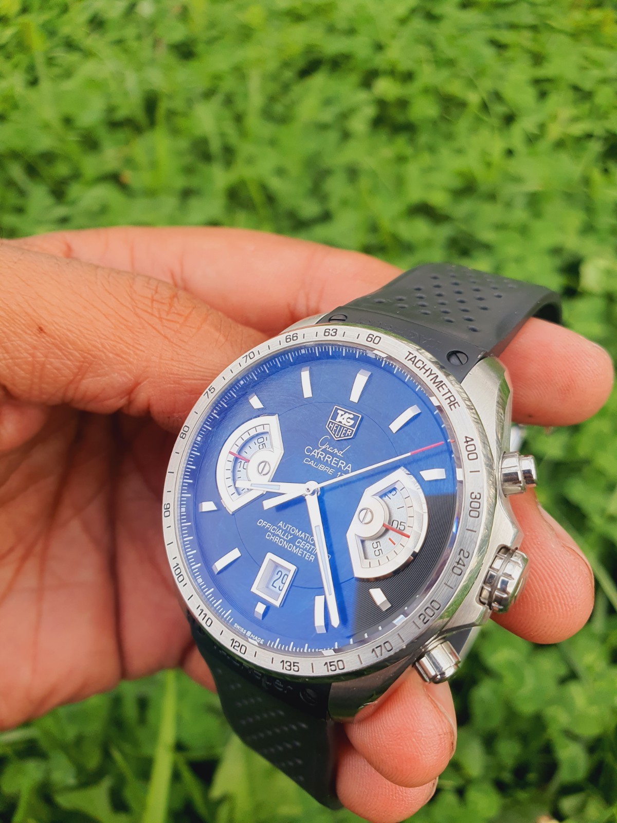 Open To Negotiate A Little – TAG Heuer Grand Carrera Calibre 17