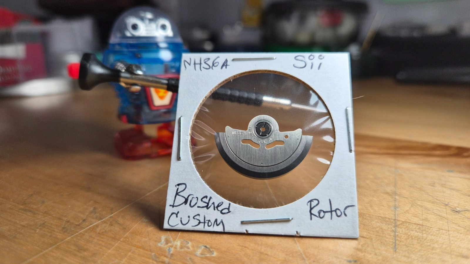 NH36a Sii Rotor with brushed finish