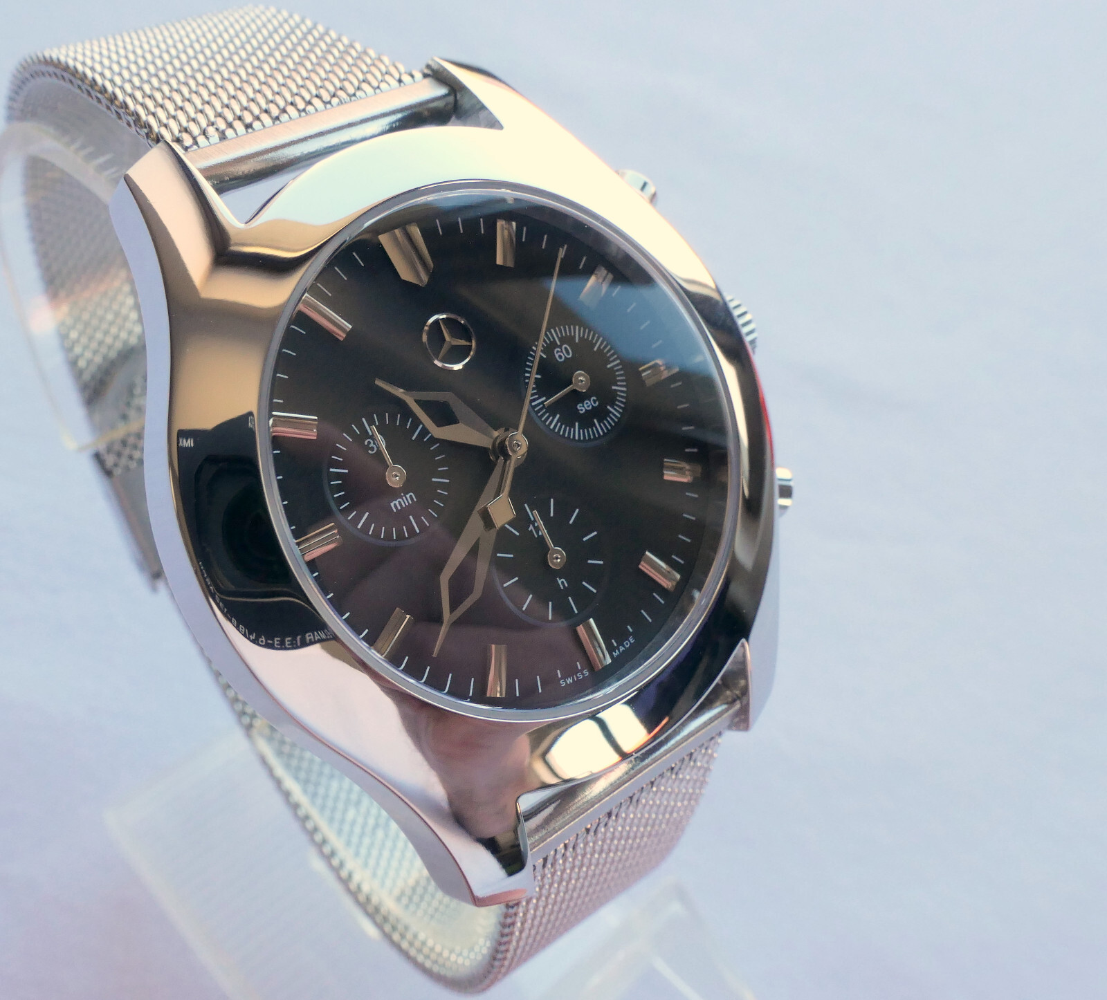 Mercedes Benz Classic Business Sport Accessory Swiss Luxury Chronograph Watch