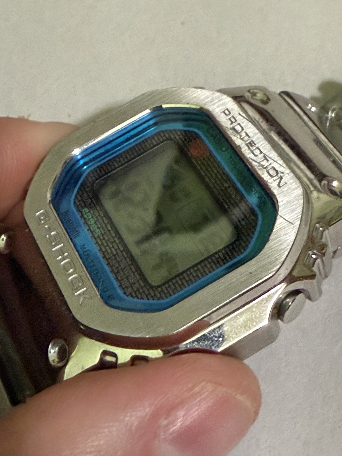 Casio G-Shock GMWB5000PC Full Metal Square Bluetooth Solar Digital