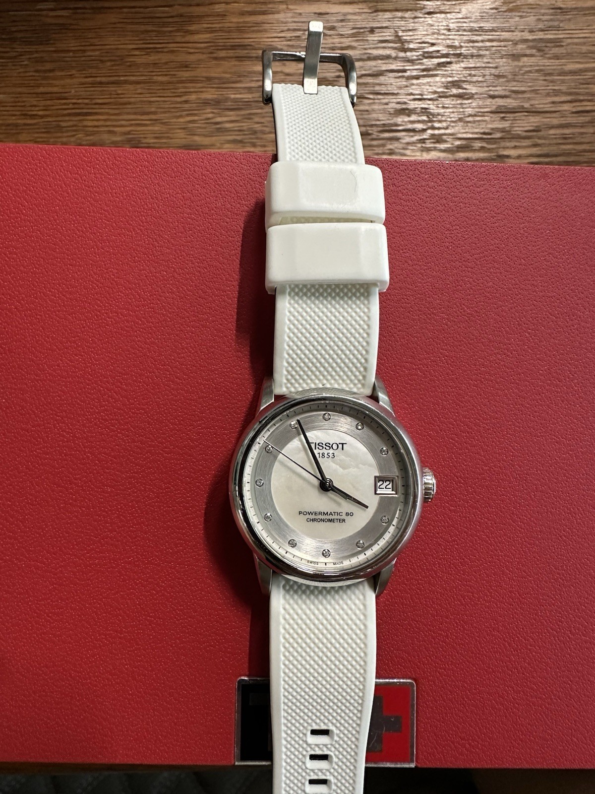 Tissot Women’s T-Classic Dream White/Silver Sapphire Crystal 33mm T0862081611600