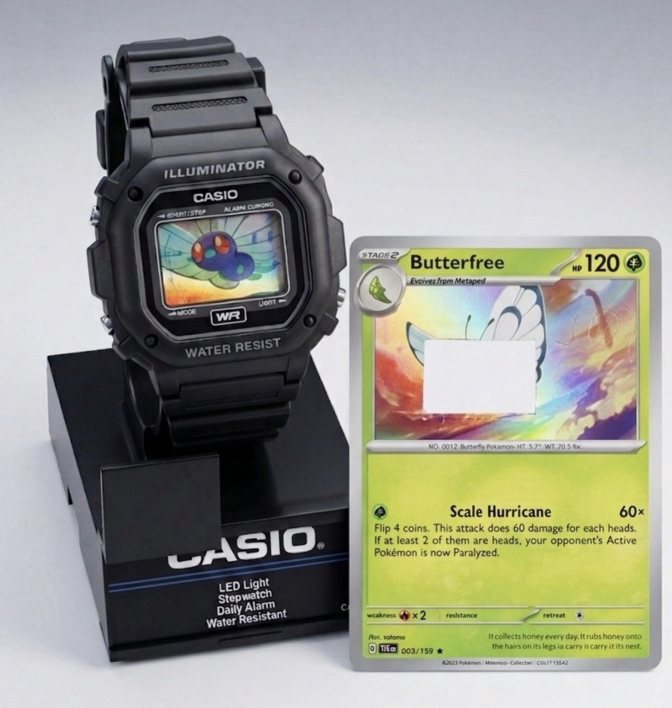 Casio Illuminator Custom Image Mod