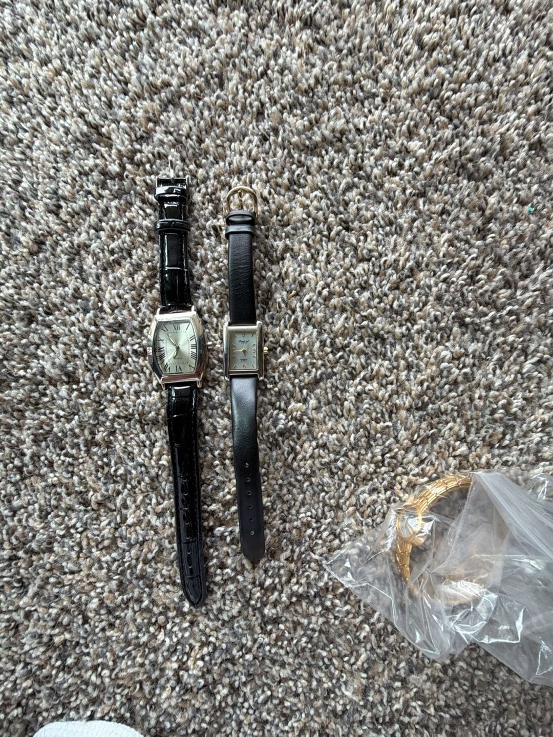 Lot of 2 Women’s Quartz Watches: Precision by Gruen, and Unbranded Tonneau