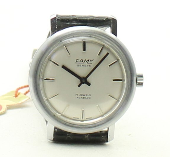 RARE VINTAGE CAMY 4020 17 Jewels Mechanical Swiss WATCH 1960’s NEW OLD STOCK