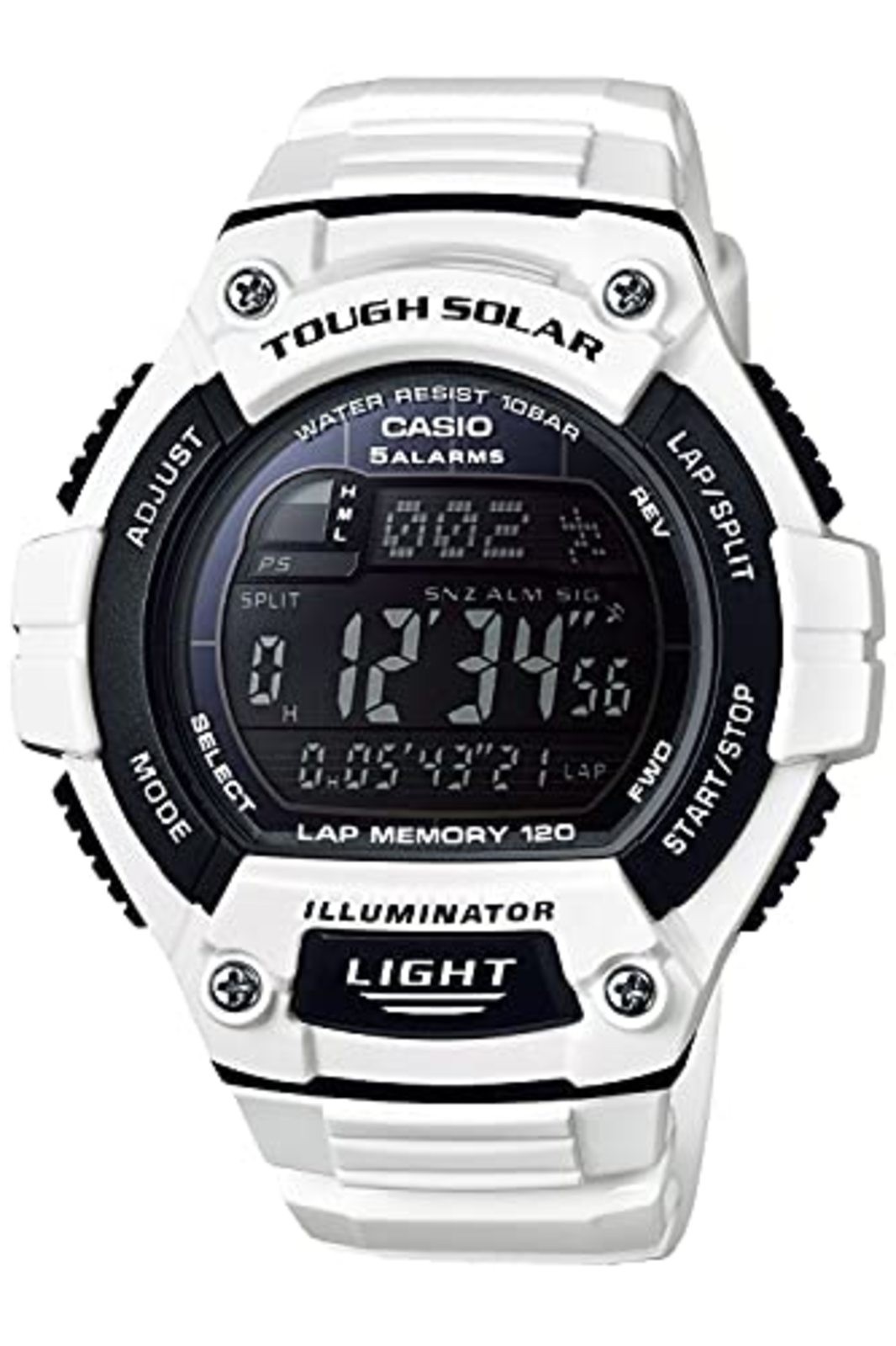 [Casio] Watch Casio Collection W-S220C-7BJH Men’s White Watch F/S w/Tracking#